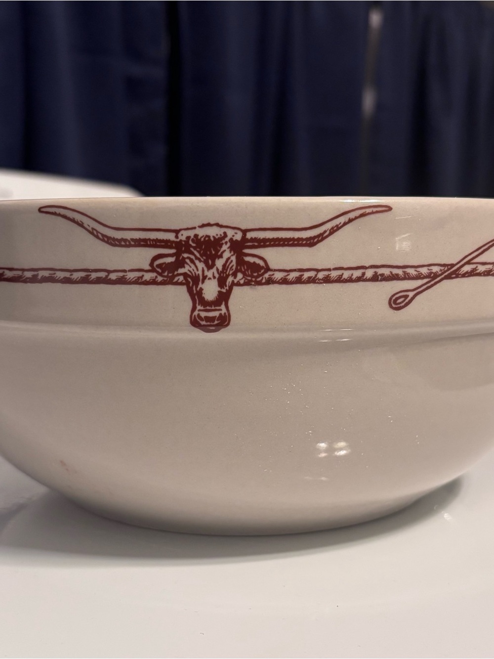 Vintage Sky Ranch / El Rancho pattern western bowl